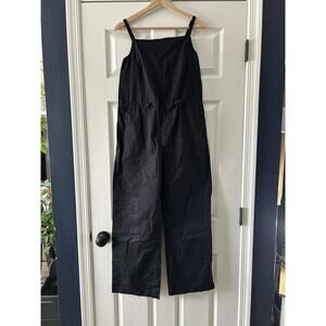 PISTOLA Womens Adela Cropped Jumpsuit Fade to Black Size XSmall